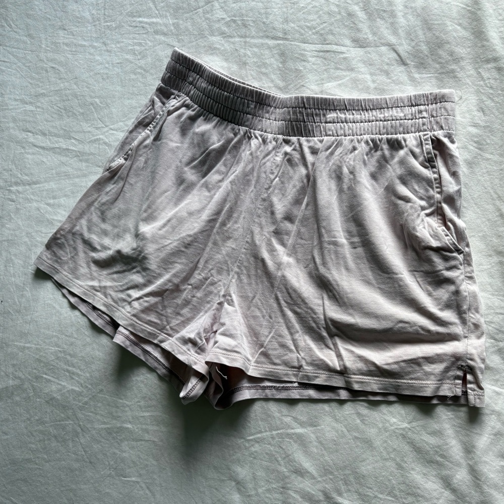 Women’s Wilfred Free Casual Elastic-Waist Shorts - Beige